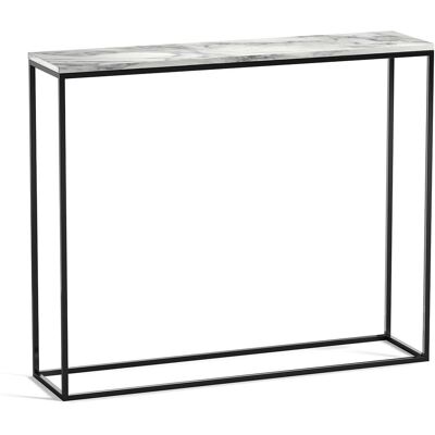 Am.Pm Μαρμάρινη Κονσόλα Τραπέζι Mahaut Μ23xπ100cm Μαυρο One Size Am.Pm Μαρμάρινη Κονσόλα Τραπέζι Mahaut Μ23xπ100cm Μαυρο One Size