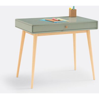 La Redoute Interieurs Γραφείο Με 1 Συρτάρι Jimi Μ53xπ90xυ75cm Πρασινο One Size La Redoute Interieurs Γραφείο Με 1 Συρτάρι Jimi Μ53xπ90xυ75cm Πρασινο One Size