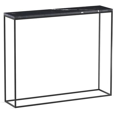 Am.Pm Κονσόλα Με Μάρμαρο Μ22xπ90xυ75cm Μαυρο One Size Am.Pm Κονσόλα Με Μάρμαρο Μ22xπ90xυ75cm Μαυρο One Size