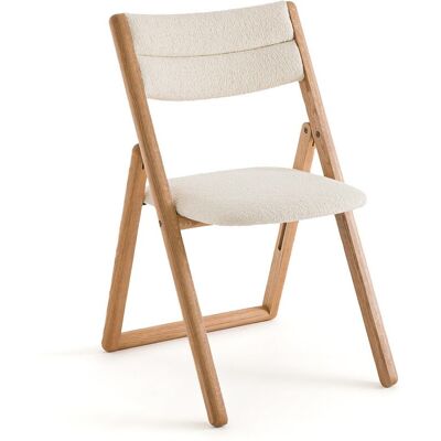 Am.Pm Πτυσσόμενη Καρέκλα Από Ξύλο Δρυ Μ50xπ50xυ83cm Μπεζ One Size Am.Pm Πτυσσόμενη Καρέκλα Από Ξύλο Δρυ Μ50xπ50xυ83cm Μπεζ One Size