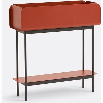 La Redoute Interieurs Ψηλή Μεταλλική Ζαρντινιέρα Μ25xπ75xυ80cm Καφε One Size La Redoute Interieurs Ψηλή Μεταλλική Ζαρντινιέρα Μ25xπ75xυ80cm Καφε One Size