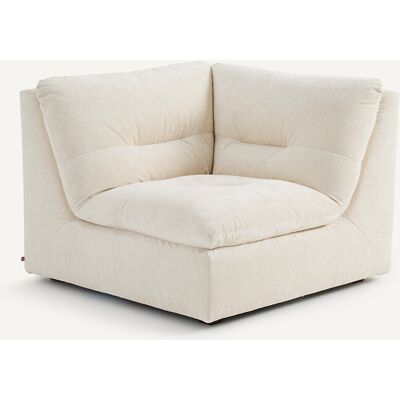 Am.Pm Γωνιακή Πολυθρόνα Σύνθεσης 90° Μ106xπ106xυ82cm Λευκο Αντιστρέψιμο Am.Pm Γωνιακή Πολυθρόνα Σύνθεσης 90° Μ106xπ106xυ82cm Λευκο Αντιστρέψιμο