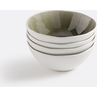 La Redoute Interieurs Σετ 4 Μπολ Πρασινο One Size La Redoute Interieurs Σετ 4 Μπολ Πρασινο One Size