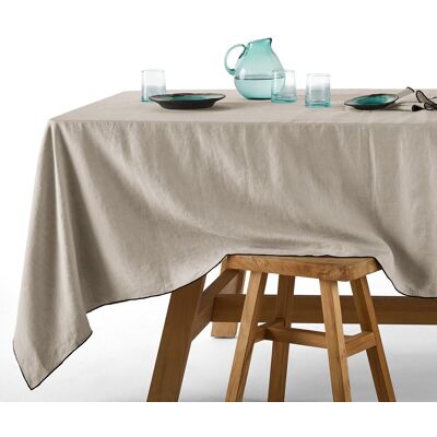 Am.pm Λινό τραπεζομάντηλο Suzy - Πλυμένο λινό - 150x150 cm Am.pm Λινό τραπεζομάντηλο Suzy - Πλυμένο λινό - 150x150 cm