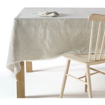 AM.PM Πλυμένο λινό τραπεζομάντηλο Yastigi - 180x300cm AM.PM Πλυμένο λινό τραπεζομάντηλο Yastigi - 180x300cm
