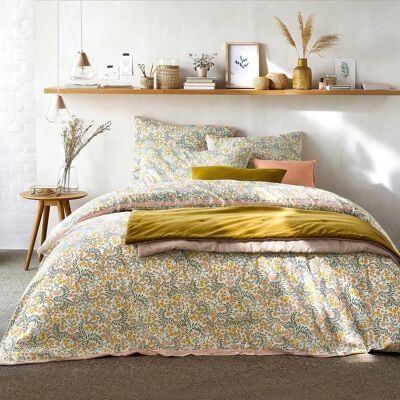 Κουβέρτα σε βαμβάκι La Redoute Interiors - Floral σχέδιο Κουβέρτα σε βαμβάκι La Redoute Interiors - Floral σχέδιο