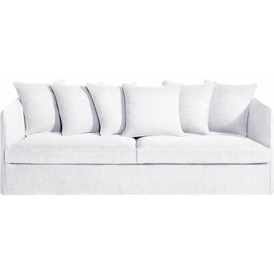 AM.PM Neo Chiquito Λινό Stonewashed Άσπρο Εποπτεία καναπέ AM.PM Neo Chiquito Λινό Stonewashed Άσπρο Εποπτεία καναπέ