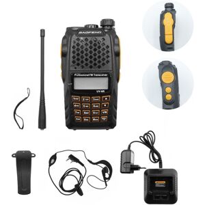 OEM Ασύρματος Φορητός Πομποδέκτης VHF - UHF 7W 1 τμχ BAOFENG BF-UV6R Μαύρο OEM Ασύρματος Φορητός Πομποδέκτης VHF - UHF 7W 1 τμχ BAOFENG BF-UV6R Μαύρο