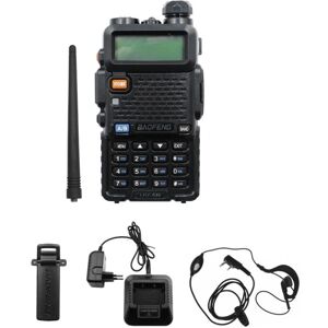 OEM Ασύρματος Φορητός Πομποδέκτης VHF - UHF 8W 1 τμχ BAOFENG UV5R Μαύρο OEM Ασύρματος Φορητός Πομποδέκτης VHF - UHF 8W 1 τμχ BAOFENG UV5R Μαύρο