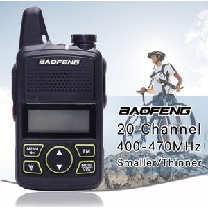 OEM Mini Ασύρματος Φορητός Πομποδέκτης UHF 1.5W BAOFENG BF-T1 Μαύρο OEM Mini Ασύρματος Φορητός Πομποδέκτης UHF 1.5W BAOFENG BF-T1 Μαύρο
