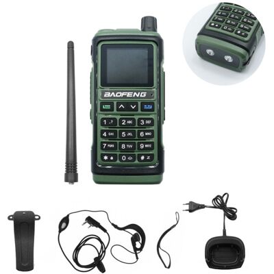 OEM Ασύρματος Φορητός Πομποδέκτης VHF - UHF 5W 1 τμχ BAOFENG BF-UV17 Πράσινο OEM Ασύρματος Φορητός Πομποδέκτης VHF - UHF 5W 1 τμχ BAOFENG BF-UV17 Πράσινο