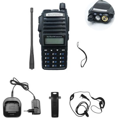 OEM Ασύρματος Φορητός Πομποδέκτης VHF - UHF 8W 1 τμχ BAOFENG UV-82 Μαύρο OEM Ασύρματος Φορητός Πομποδέκτης VHF - UHF 8W 1 τμχ BAOFENG UV-82 Μαύρο