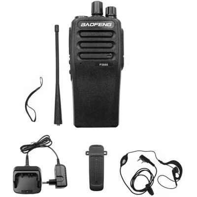 OEM Ασύρματος Φορητός Πομποδέκτης UHF 10W BAOFENG BF-P3688 1 τμχ OEM Ασύρματος Φορητός Πομποδέκτης UHF 10W BAOFENG BF-P3688 1 τμχ