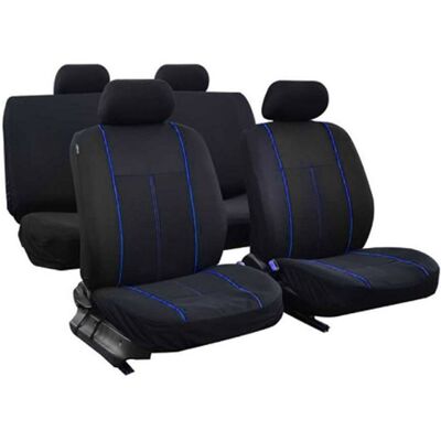 OEM Σετ Καλύμματα Καθισμάτων Αυτοκινήτου Universal W15505-7 Μαύρα-Μπλε OEM Σετ Καλύμματα Καθισμάτων Αυτοκινήτου Universal W15505-7 Μαύρα-Μπλε