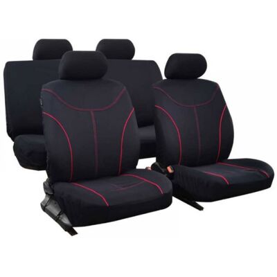 OEM Σετ Καλύμματα Καθισμάτων Αυτοκινήτου Universal W15505-9 Μαύρα-Κόκκινα OEM Σετ Καλύμματα Καθισμάτων Αυτοκινήτου Universal W15505-9 Μαύρα-Κόκκινα