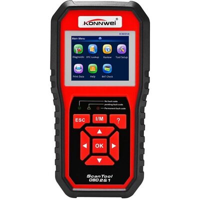 Ψηφιακό Διαγνωστικό Αυτοκινήτων OBDII/EOBD Scanner, Συμβατό με όλα τα μοντέλα αυτοκινήτων – Konnwei KW850 Ψηφιακό Διαγνωστικό Αυτοκινήτων OBDII/EOBD Scanner, Συμβατό με όλα τα μοντέλα αυτοκινήτων – Konnwei KW850
