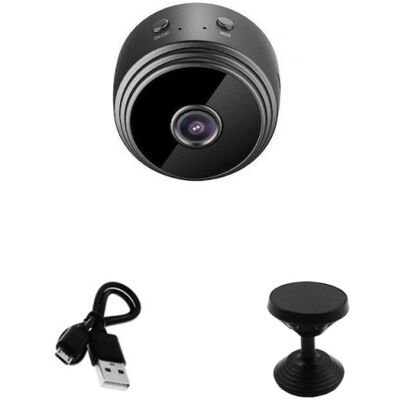 OEM Mini Κρυφή Κάμερα Παρακολούθησης με Καταγραφή HD Ασύρματη με Μαγνητική Βάση - A9 OEM Mini Κρυφή Κάμερα Παρακολούθησης με Καταγραφή HD Ασύρματη με Μαγνητική Βάση - A9