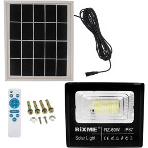 OEM Led Αδιάβροχος Ηλιακός Προβολέας 60W 8800LM με Πάνελ και Τηλεχειριστήριο Rixme RZSL-8300 OEM Led Αδιάβροχος Ηλιακός Προβολέας 60W 8800LM με Πάνελ και Τηλεχειριστήριο Rixme RZSL-8300