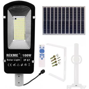 OEM Led Αδιάβροχο Ηλιακό Φωτιστικό Δρόμου 100W 12480LM με Βάση Στήριξης και Τηλεχειριστήριο Rixme RZ-6610 OEM Led Αδιάβροχο Ηλιακό Φωτιστικό Δρόμου 100W 12480LM με Βάση Στήριξης και Τηλεχειριστήριο Rixme RZ-6610