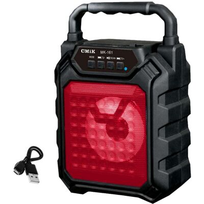 OEM Φορητό Ασύρματο Ηχείο Bluetooth FM, USB, TF, AUX 10W με TWS CMiK MK-161 Μαύρο OEM Φορητό Ασύρματο Ηχείο Bluetooth FM, USB, TF, AUX 10W με TWS CMiK MK-161 Μαύρο