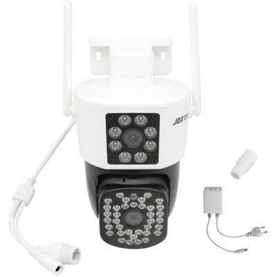 OEM IP Διπλή Κάμερα Παρακολούθησης Wi-Fi 1080p IP66 Αδιάβροχη με Φακό 3.6mm Jortan JT-8293 Λευκή-Μαύρη OEM IP Διπλή Κάμερα Παρακολούθησης Wi-Fi 1080p IP66 Αδιάβροχη με Φακό 3.6mm Jortan JT-8293 Λευκή-Μαύρη