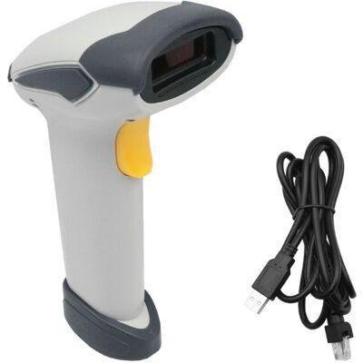OEM Scanner Χειρός Ενσύρματο με Δυνατότητα Ανάγνωσης 1D Barcodes HL 18668-44 Γκρι - Μπλε OEM Scanner Χειρός Ενσύρματο με Δυνατότητα Ανάγνωσης 1D Barcodes HL 18668-44 Γκρι - Μπλε