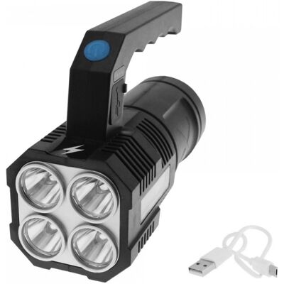 OEM LED Επαναφορτιζόμενος Διπλός Φακός XPE/COB USB 5V με 4 Λειτουργίες BL - X502 OEM LED Επαναφορτιζόμενος Διπλός Φακός XPE/COB USB 5V με 4 Λειτουργίες BL - X502