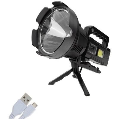 OEM LED Επαναφορτιζόμενος Διπλός Προβολέας Χειρός 150W Ψυχρό Λευκό με 6 Λειτουργίες Φωτισμού και Τρίποδο CB-T30 OEM LED Επαναφορτιζόμενος Διπλός Προβολέας Χειρός 150W Ψυχρό Λευκό με 6 Λειτουργίες Φωτισμού και Τρίποδο CB-T30