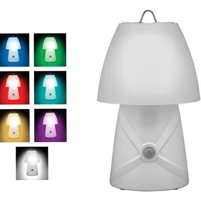 OEM LED RGB Επιτραπέζιο Επαναφορτιζόμενο Φωτιστικό Νυκτός με Αισθητήρα Κίνησης CX-133 Λευκό OEM LED RGB Επιτραπέζιο Επαναφορτιζόμενο Φωτιστικό Νυκτός με Αισθητήρα Κίνησης CX-133 Λευκό