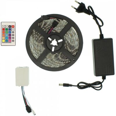 OEM Αδιάβροχη Led Ταινία 12V 5m με Τηλεχειριστήριο και Τροφοδοτικό RGB IP65 RZ-0014 OEM Αδιάβροχη Led Ταινία 12V 5m με Τηλεχειριστήριο και Τροφοδοτικό RGB IP65 RZ-0014