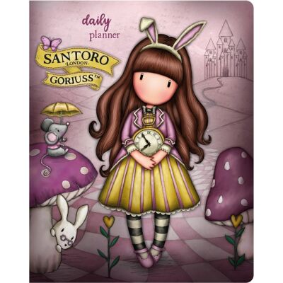 Gorjuss Santoro Ημερήσιο Planner Just One Second Μωβ 12x14.5cm Gorjuss Santoro Ημερήσιο Planner Just One Second Μωβ 12x14.5cm