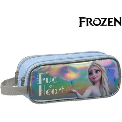 Safta Κασετίνα με 2 θήκες Frozen II True at Heart Χρώμα Ασημί - Γαλάζιο Safta Κασετίνα με 2 θήκες Frozen II True at Heart Χρώμα Ασημί - Γαλάζιο