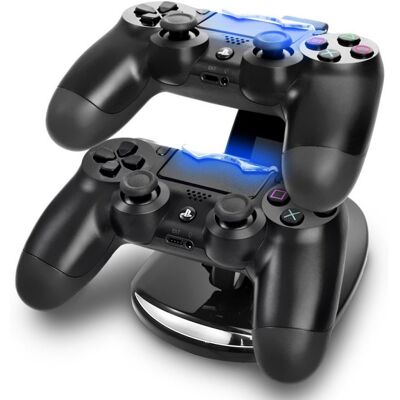 OEM Lehuai Διπλή Βάση Φόρτισης Χειριστηρίων PS4 OEM Lehuai Διπλή Βάση Φόρτισης Χειριστηρίων PS4