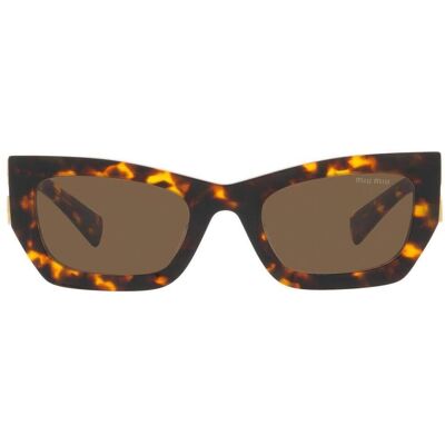 óculos de sol Miu Miu 0MU 09WS Beige ACC 53 óculos de sol Miu Miu 0MU 09WS Beige ACC 53