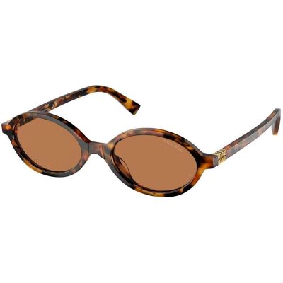 óculos de sol Miu Miu 0MU 04ZS 19P2Z1 Beige ACC 50 óculos de sol Miu Miu 0MU 04ZS 19P2Z1 Beige ACC 50