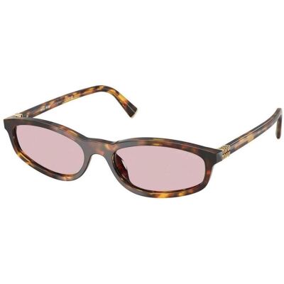 óculos de sol Miu Miu 0MU A06S 14L4I0 Brown ACC 54 óculos de sol Miu Miu 0MU A06S 14L4I0 Brown ACC 54