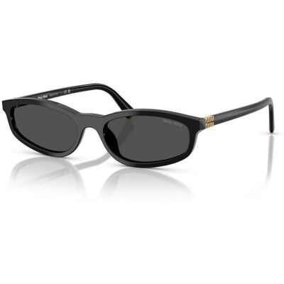óculos de sol Miu Miu 0MU A06S 16K08Z Black ACC 54 óculos de sol Miu Miu 0MU A06S 16K08Z Black ACC 54