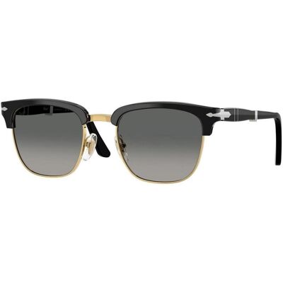 óculos de sol Persol UNISEX 0PO3375S 122571 Black ACC 52 óculos de sol Persol UNISEX 0PO3375S 122571 Black ACC 52