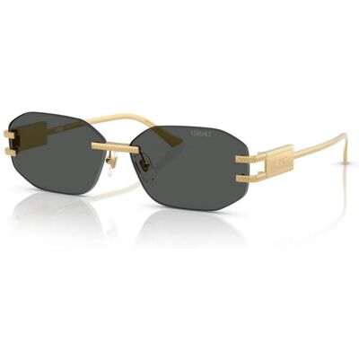 óculos de sol Versace 0VE2274 100287 Gold ACC 58 óculos de sol Versace 0VE2274 100287 Gold ACC 58