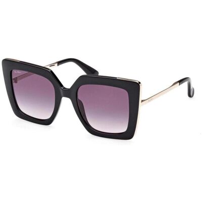 óculos de sol Max Mara DESIGN4 MM0051 01B Black ACC 52 óculos de sol Max Mara DESIGN4 MM0051 01B Black ACC 52