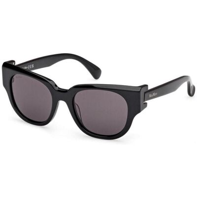 óculos de sol Max Mara CLIP MM0138 01A Black ACC 51 óculos de sol Max Mara CLIP MM0138 01A Black ACC 51