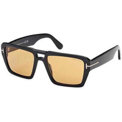 óculos de sol Tom Ford FT1153 5601E Black ACC 56 óculos de sol Tom Ford FT1153 5601E Black ACC 56