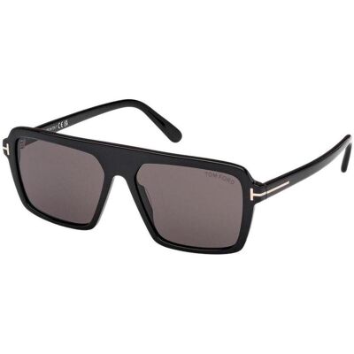 óculos de sol Tom Ford FT1176 5601A Black ACC 56 óculos de sol Tom Ford FT1176 5601A Black ACC 56