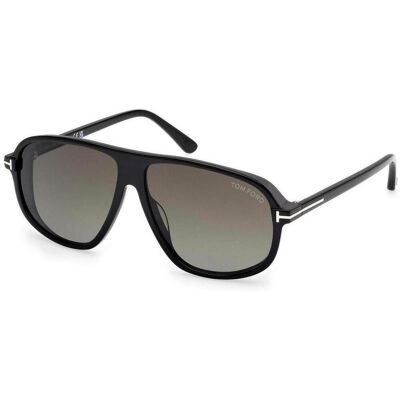 óculos de sol Tom Ford FT1208 01B Black One Size óculos de sol Tom Ford FT1208 01B Black One Size