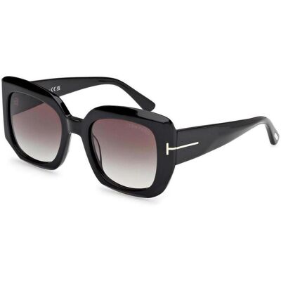 óculos de sol Tom Ford FT1220 5201B Black ACC 52 óculos de sol Tom Ford FT1220 5201B Black ACC 52