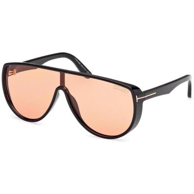 óculos de sol Tom Ford ACHILLES FT1182 05E Black One Size óculos de sol Tom Ford ACHILLES FT1182 05E Black One Size