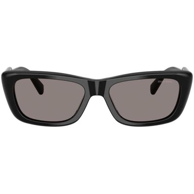 óculos de sol Miu Miu 0MU B12S 16K80Q Black ACC 56 óculos de sol Miu Miu 0MU B12S 16K80Q Black ACC 56