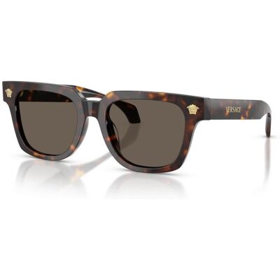 óculos de sol Versace 0VE4510U 108/3 Black ACC 52 óculos de sol Versace 0VE4510U 108/3 Black ACC 52