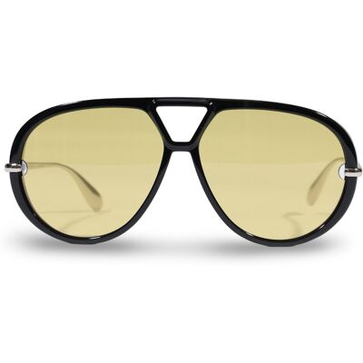 óculos de sol Bottega Veneta Unisex BV1274S 002 Gold One Size óculos de sol Bottega Veneta Unisex BV1274S 002 Gold One Size