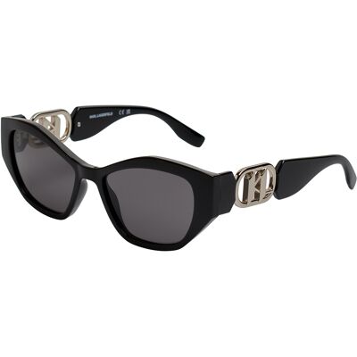 óculos de sol Karl Lagerfeld KL6086S Black One Size óculos de sol Karl Lagerfeld KL6086S Black One Size